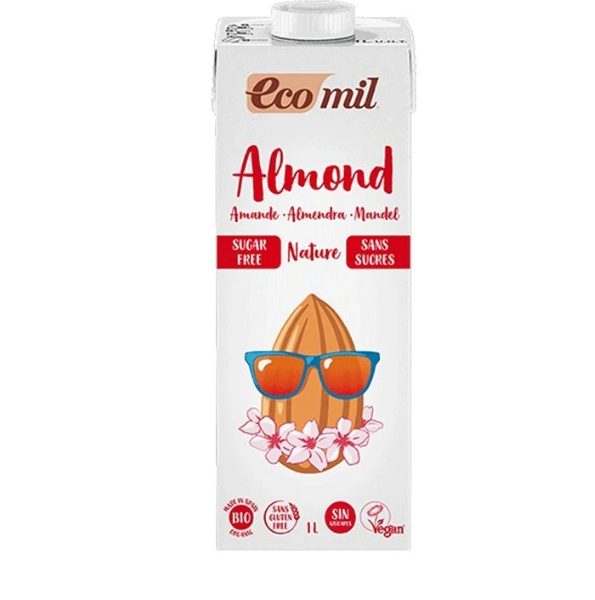 ECOMIL BOISSON AMANDE NATURE 1L