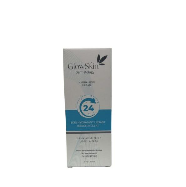 GlowSkin Dermatology – Hydra-Skin Crème Hydratante Intense 40ml