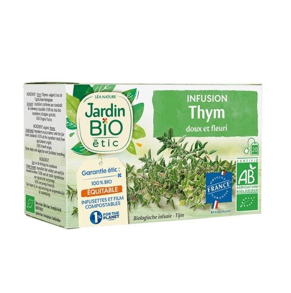 JARDIN BIO INFUSION THYM 20 SACHET