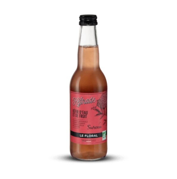KEFIRADE KEFIR D'EAU ET FRUIT SUREAU 330ML