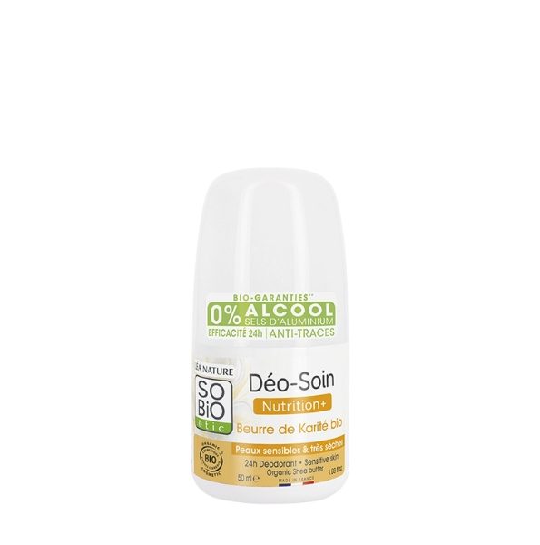 SO BIO DEODORANT SOIN NUTRITION KARITE 50ML