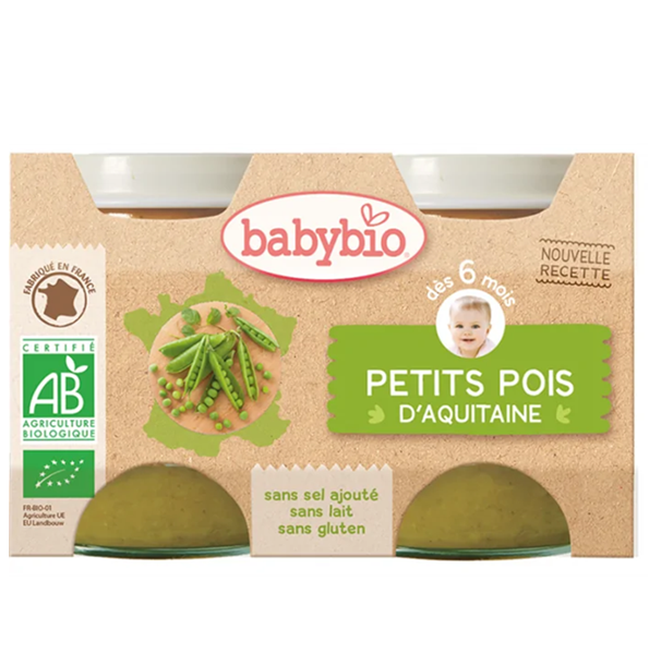 BABYBIO POT PATATE DOUCE 2*130G