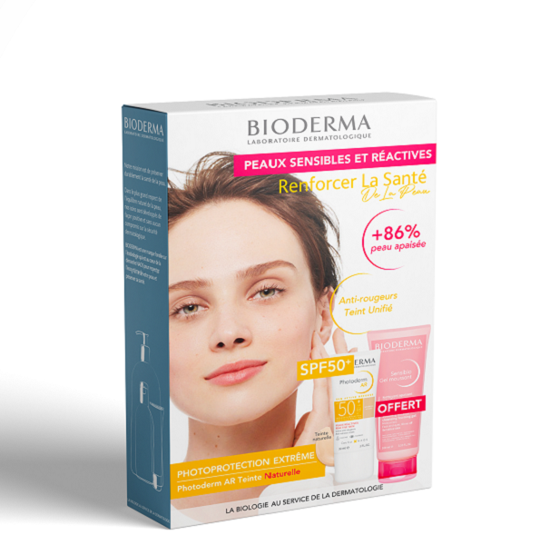Bioderma Photoderm Ar Spf50 30ml+ Sensibio Gel Moussant 100ml Pack