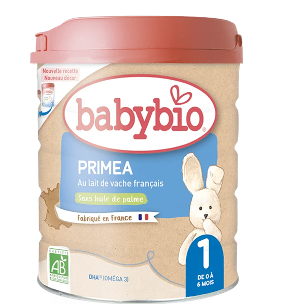 BABYBIO Lait 1ème âge Boîtes Lait infantile Primea 1 Croissance 800G
