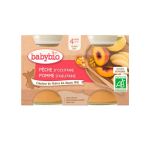 BABYBIO PETIT POT PECHE 2*130G