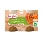 BABYBIO POT CAROTTE POTIMARRON 2*130G