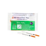 Bd Micro-Fine Plus Seringue Insuline 0.5ml ( 1 )