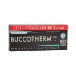 Buccotherm Dentifrice Charbon Noir 75ml x2 PACK