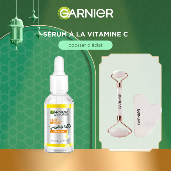 Garnier SkinActive Sérum fast bright à la vitamine c booster d'éclat30ml