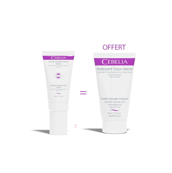 Cebelia Duo pack " Creme depigmentatnt+Nett Doux intine "