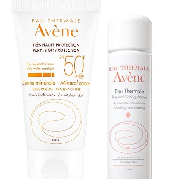 Eau Thermale Avène Ecran Solaire Crème Minéral Spf 50+ - 50ml