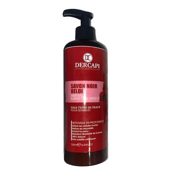 Dercapi Savon Noir Beldi Aker Fassi 500ml