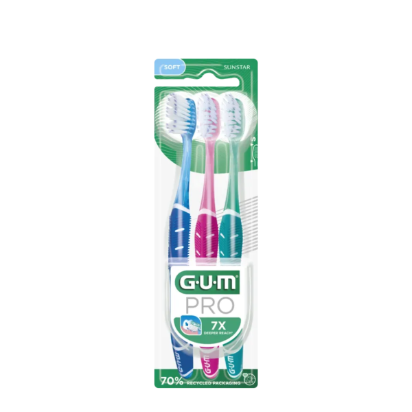 Gum Bad thechnique pro souple pack Trio 525/3