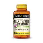 Mason Natural Milk Thistle Silymarin 60 Capsules 1299-60A