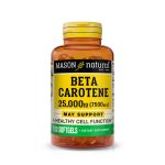 Mason Natural Beta Carotene 100 Softgels