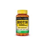 Mason Natural Biotin 60 Softgels
