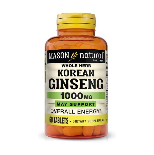 Mason natural Korean Ginseng 60 tablets