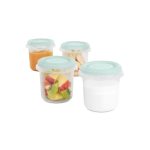 Miniland Set de 4 hermétiques de 200ml hermisized mint