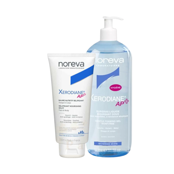 Xerodiane Ap+ duo pack "baume nut relipidant 200ml+ gel surgras 745ml"