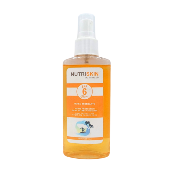 Nutriskin spf6 huile bronzante 125ml