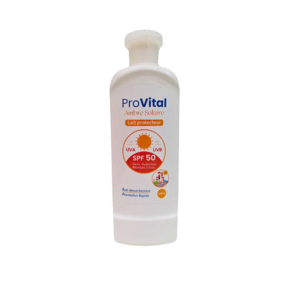 Pro Vital Ambre Solaire Lait Protecteur Spf50 200ml
