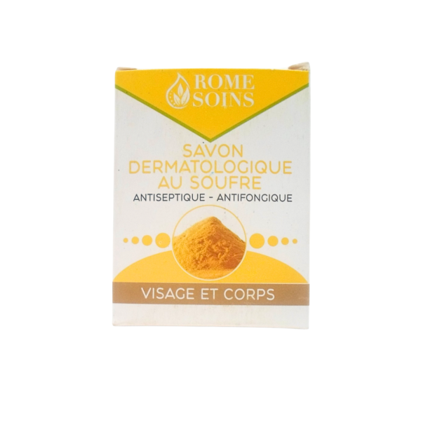 Rome soins Savon dermatologique au soufre