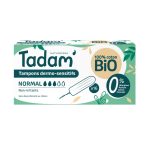 TADAM TAMPONS DERMO SENSITIFS NORMAL X 16