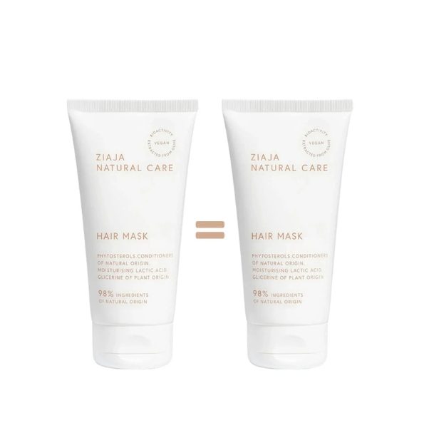 Ziaja natural care masque capillaire 2*150ml pack