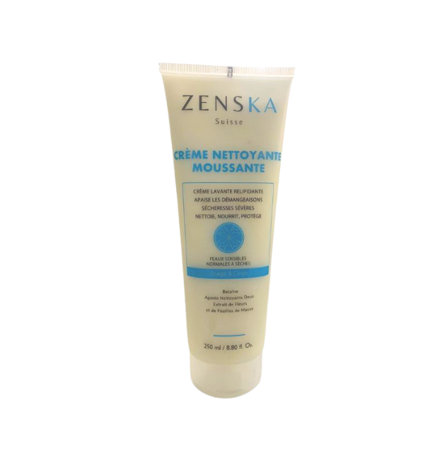 Zenska-creme-nettoyante-moussante-250ml Zenska creme nettoyante moussante 250ml – Image 1