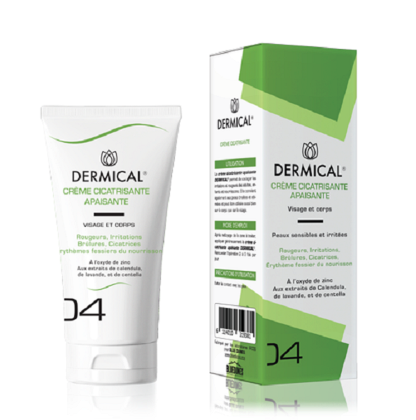 DERMICAL Crème Cicatrisante Apaisante 50ml