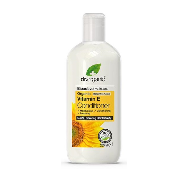 Dr Organic Après Shampoing à la Vitamine E 265Ml