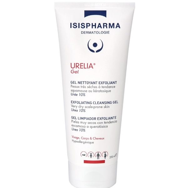 isispharma-urelia-gel-nettoyant-exfoliant-200-ml