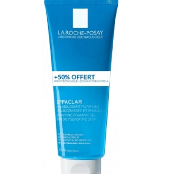 La Roche Posay Effaclar Gel Moussant  300 ml -50%