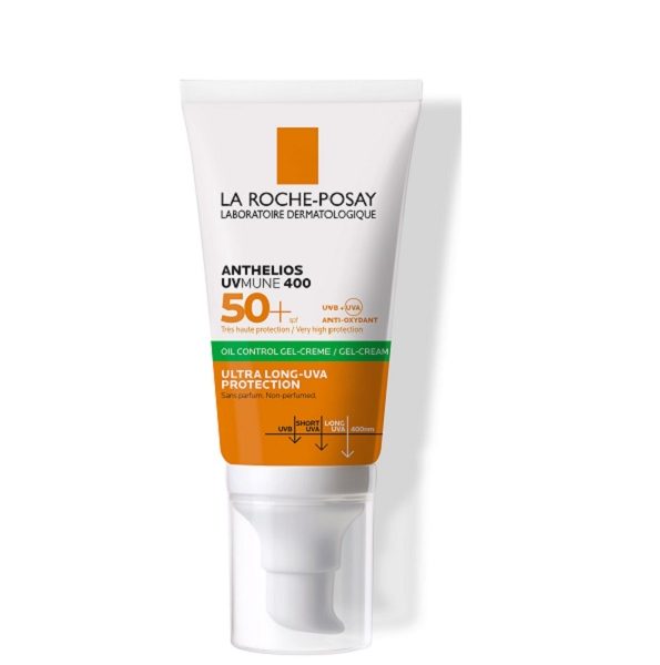 La Roche-Posay Anthelios UVMUNE400 Oil Control Invisible SPF50+ Peau Mixte à Grasse Acnéique | 50ml