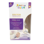 notre bebe bib wide neck avec poignet +3m 240ml
