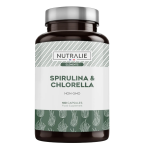 NUTRALIE SPIRULINE & CHLORELLA 180 GÉLULES