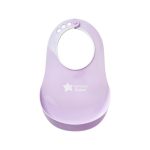 Tommee Tippee Bavoir avec Fermoir Réglable Mauve