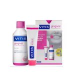 Vitis Gingival Dentifrice 75ml + Bain de Bouche 500ml + Brosse à Dent