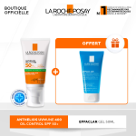 La Roche-Posay Anthelios Cr Matifiante "oil controle" spf50 50ml+effaclar gel pack