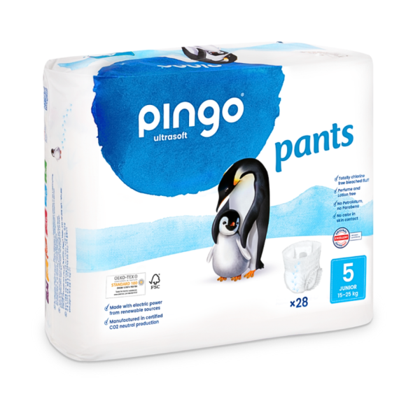 Pingo pants culottes Junior Taille 5 15-25kg/28pcs