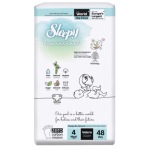 Sleepy bio natural Couches Taille 4 Maxi 7-14kg/48pcs