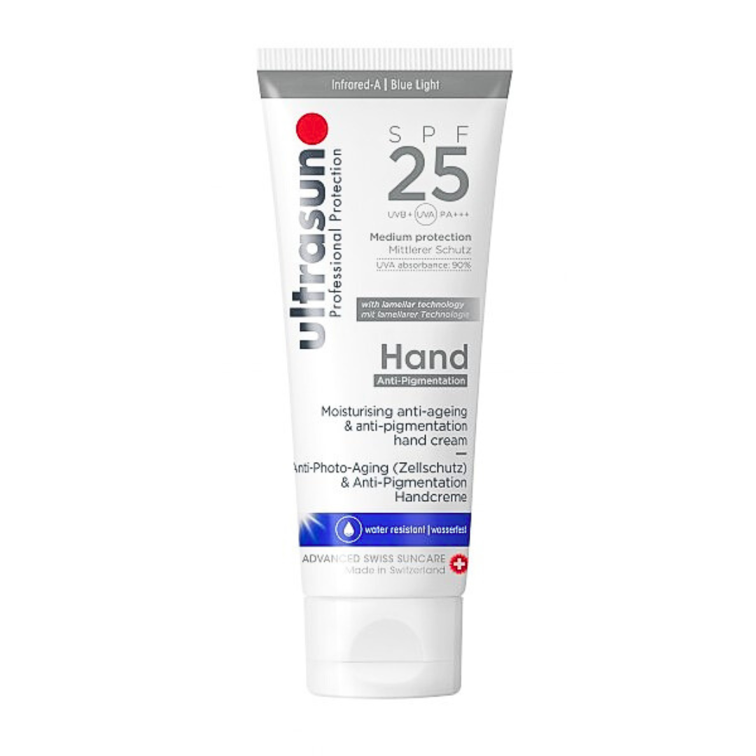 Ultrasun-anti-pigmentation-Hand-cream-spf25-75ml Ultrasun anti-pigmentation Hand cream spf25 75ml – Image 1