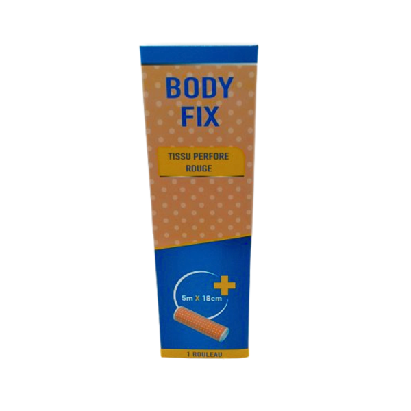 Body Fix Sparadrap Perfore 5*18cm Rouge