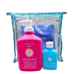 Camomilla blu protective 300ml+gel intime ech+serviette trousse