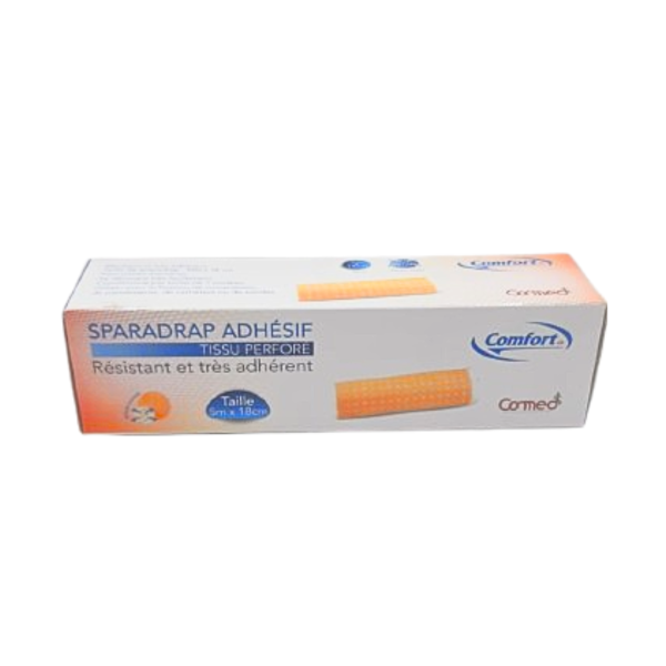 Comfort sparadrap Adhesif blanc 5m*18cm