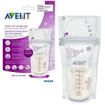 Avent - SCF603/25 - Sachets de conservation pour le lait maternel 180 ml - X25