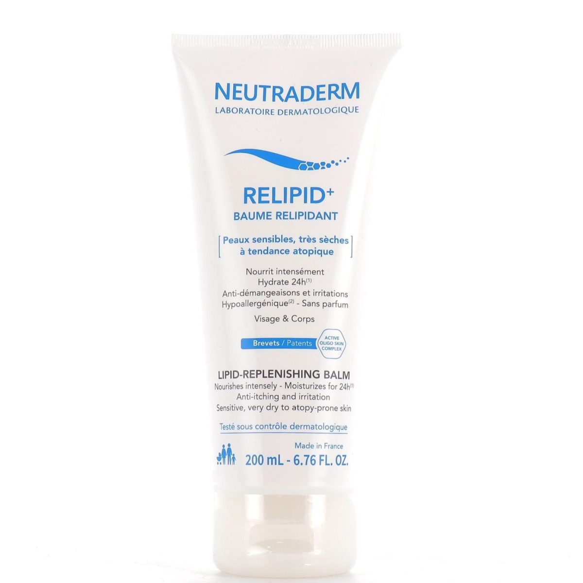 Neutraderm Relipid+ Baume Relipidant 200ml – Image 1