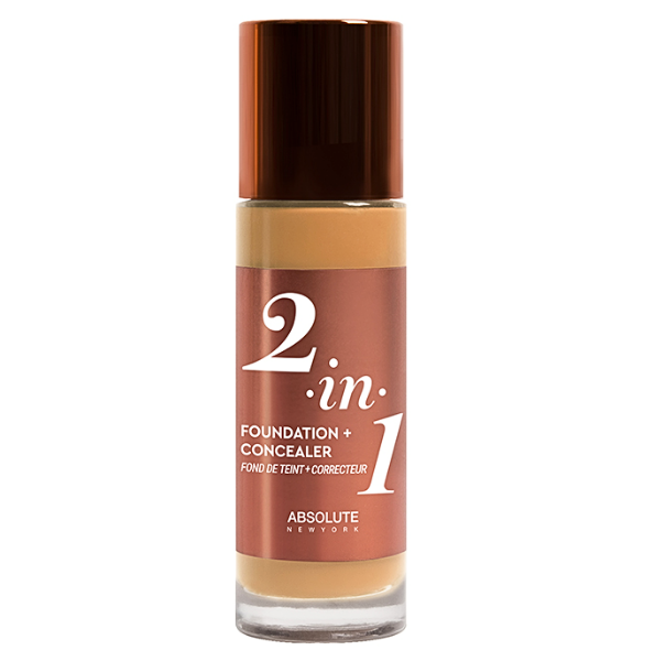 ABSOLUTE NEW YORK 2in1 Foundation & Concealer Cool Beige 35ml