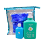 Camomilla Blu Active ph3.5 Nettoyant Intime+Gel Intim Echantillon+Serviette Trousse