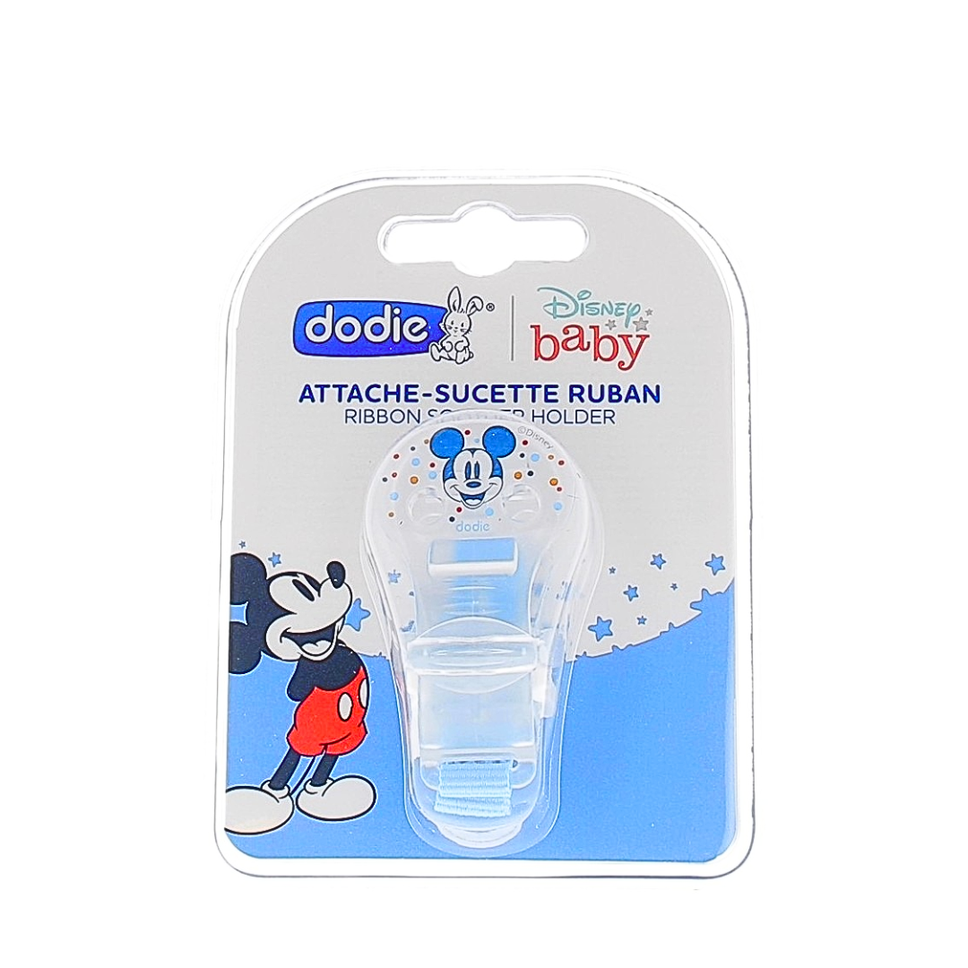 Dodie-Attache-sucette-Ruban-Disney-Baby-Mickey Dodie - Attache-sucette Ruban Disney Baby Mickey – Image 1